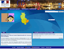 Tablet Screenshot of cdad-rhone.justice.fr