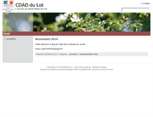 Tablet Screenshot of cdad-lot.justice.fr
