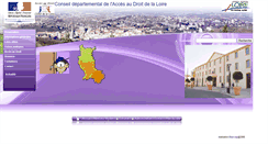 Desktop Screenshot of cdad-loire.justice.fr