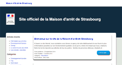 Desktop Screenshot of ma-strasbourg.justice.fr