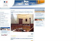 Desktop Screenshot of ca-chambery.justice.fr