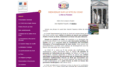 Desktop Screenshot of cdad-hautevienne.justice.fr