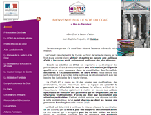 Tablet Screenshot of cdad-hautevienne.justice.fr