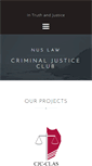 Mobile Screenshot of justice.sg
