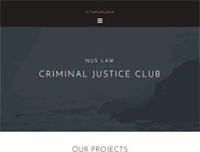 Tablet Screenshot of justice.sg