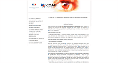 Desktop Screenshot of cdad-herault.justice.fr