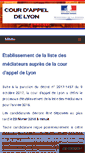 Mobile Screenshot of ca-lyon.justice.fr