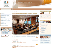 Tablet Screenshot of ca-bastia.justice.fr