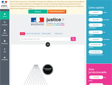 Tablet Screenshot of cdad-valdemarne.justice.fr