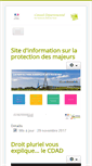 Mobile Screenshot of cdad-eure.justice.fr