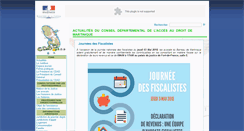 Desktop Screenshot of cdad-martinique.justice.fr